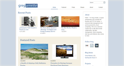 Desktop Screenshot of gregarnette.com